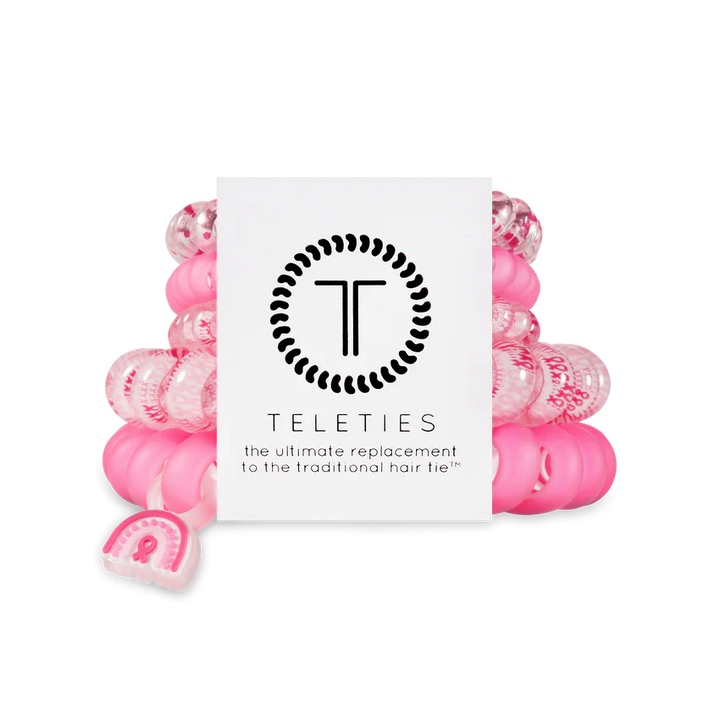 Mix Pack Teleties Womens Hair Accessory Teleties Proudly Pink 