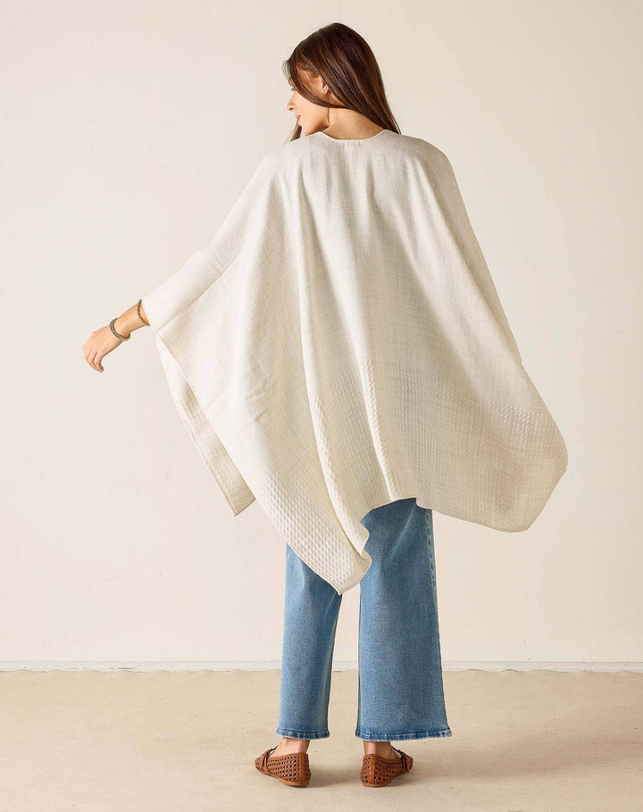 Modern Travel Wrap - Sea Salt Womens Sweater MerSea 