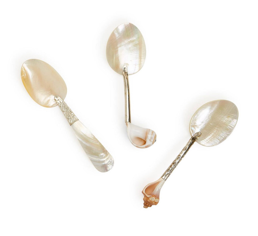 Mother of Pearl Spoon Serving Piece Two's Company 
