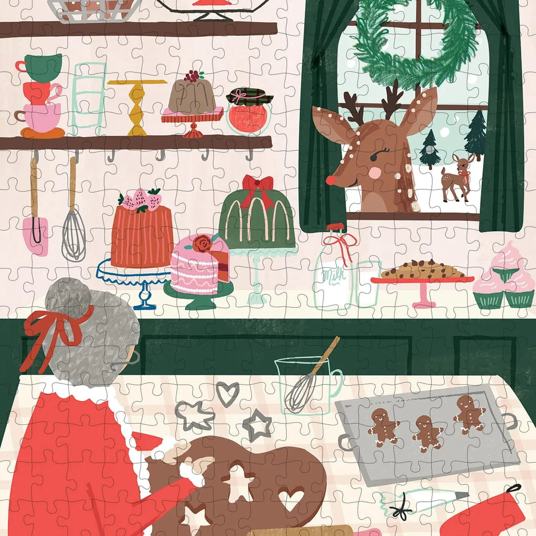 Mrs Claus Bakery Puzzle - 300 Piece Puzzle My Mind's Eye 