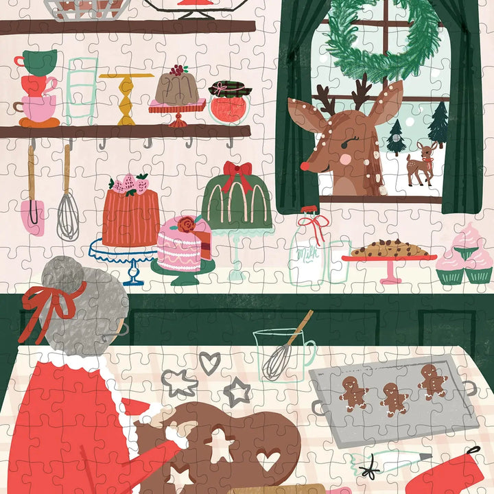 Mrs Claus Bakery Puzzle - 300 Piece Puzzle My Mind's Eye 