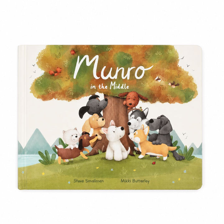 Munro in the Middle Book Book JellyCat 