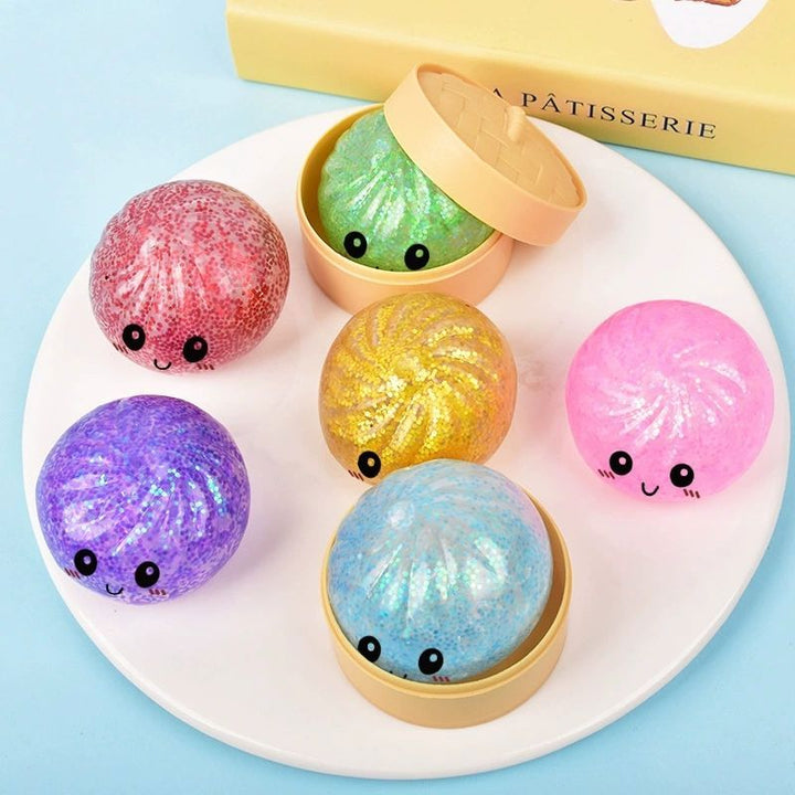 Mystery Squishy Glitter Dumpling Activity Toy Sensibling Corp. 