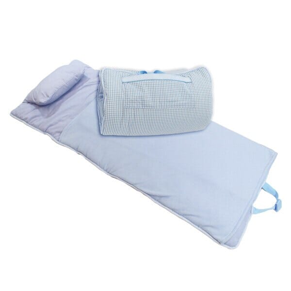 Nap Mat Nap Mat Mint Light Blue Gingham 