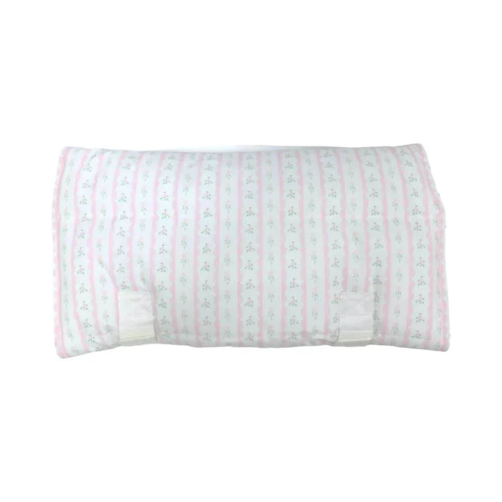 Nap Mat- Rest Up! Nap Mat TRVL Design Ribbon Floral Pink 
