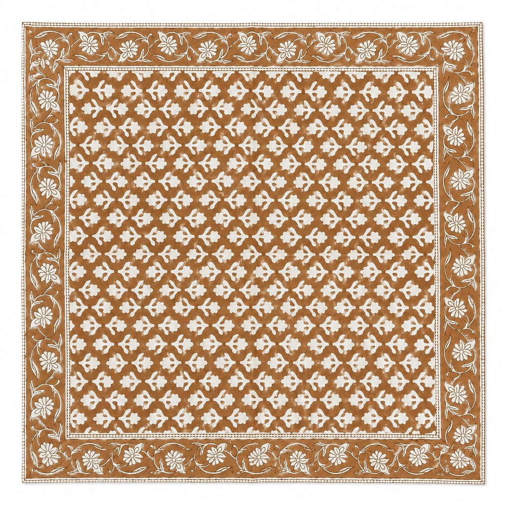 Napkins - Charlotte Caramel Dinner Napkins Pacific & Rose Textles 