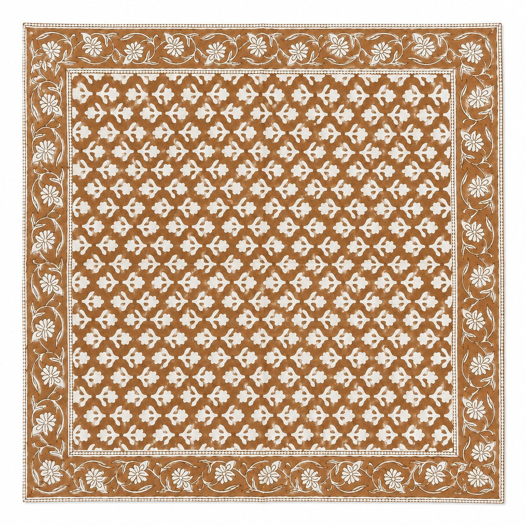 Napkins - Charlotte Caramel Dinner Napkins Pacific & Rose Textles 