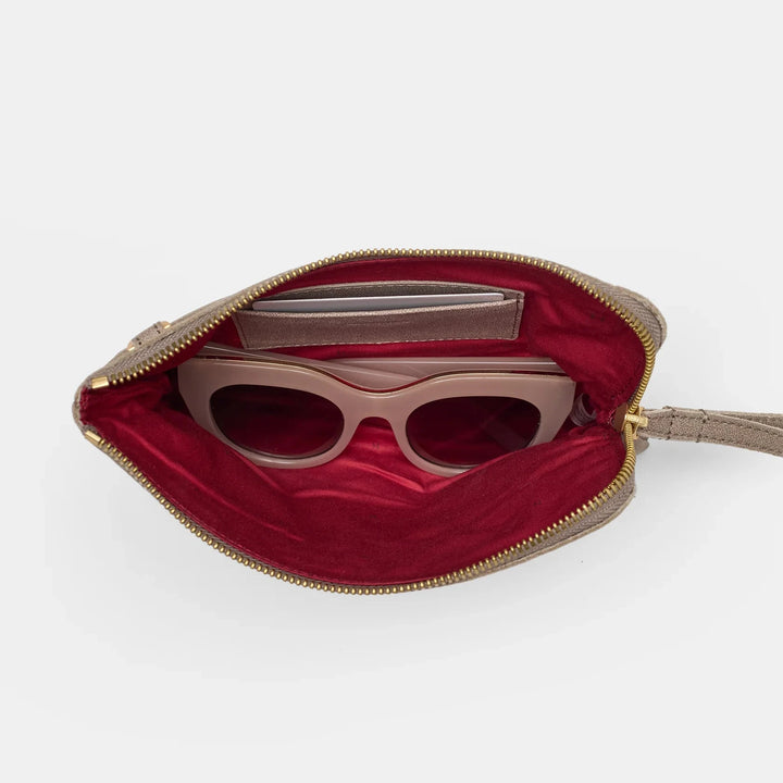 Nash Small Crossbody Wristlet - Pewter Purse Hammitt 
