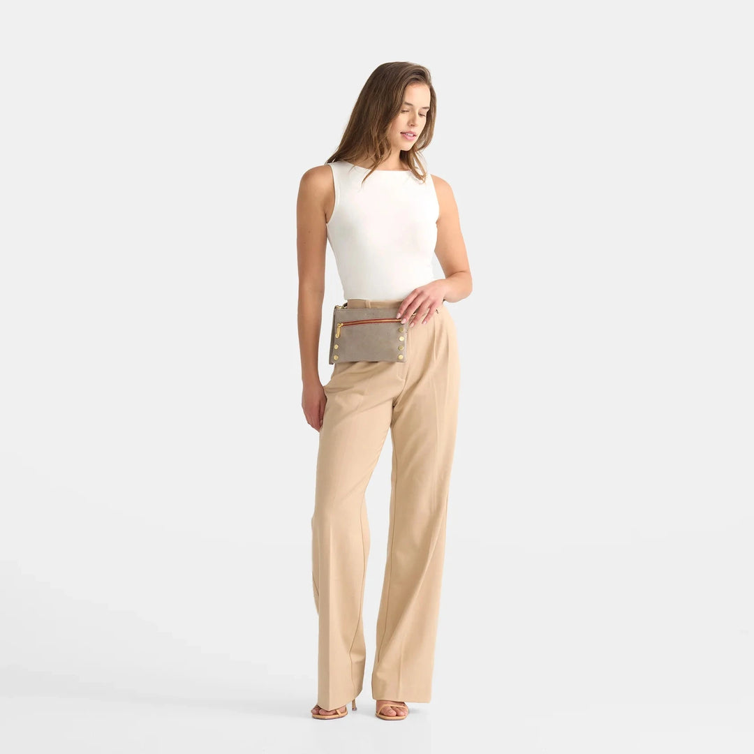 Nash Small Crossbody Wristlet - Pewter Purse Hammitt 