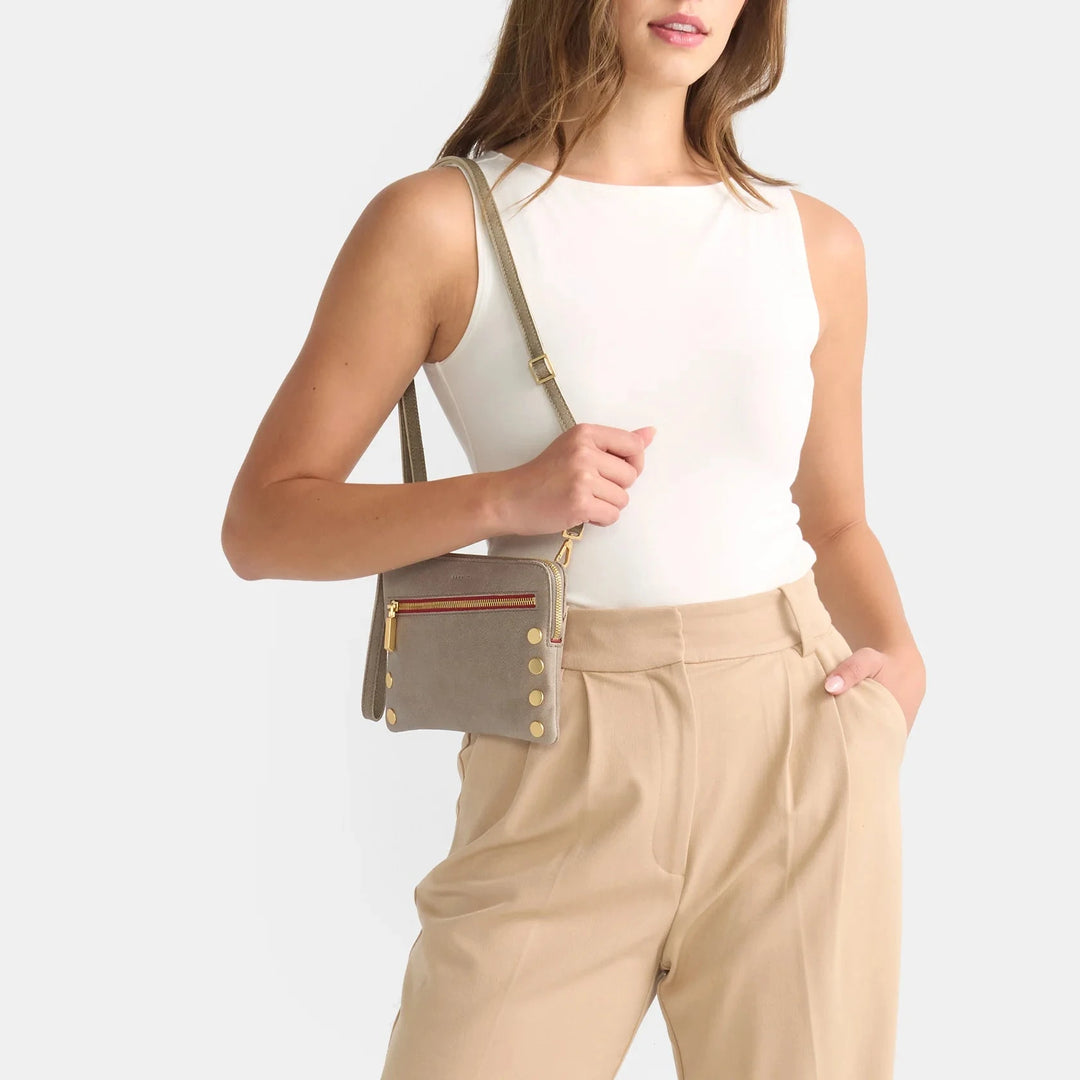 Nash Small Crossbody Wristlet - Pewter Purse Hammitt 