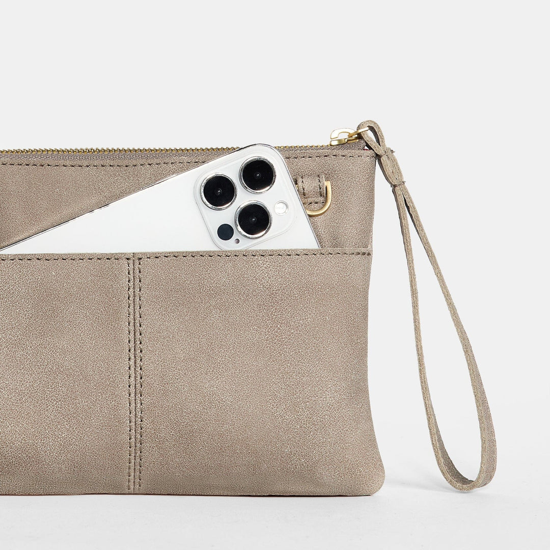 Nash Small Crossbody Wristlet - Pewter Purse Hammitt 