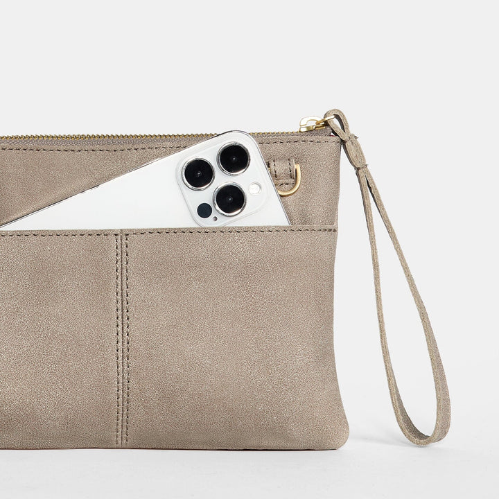 Nash Small Crossbody Wristlet - Pewter Purse Hammitt 