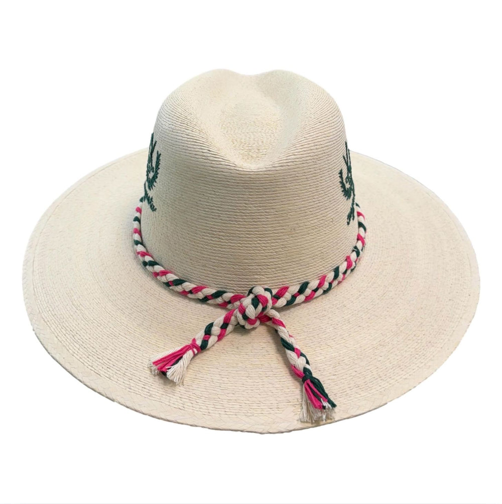 Natural Palm Hat - Augusta Golf Sunhat The Goldie Hat Co 