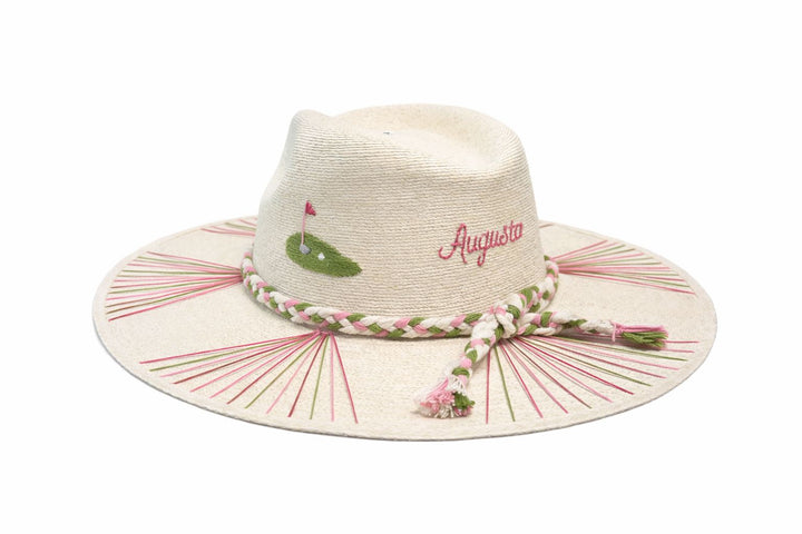 Natural Palm Hat - Hole in One Sunhat The Goldie Hat Co 