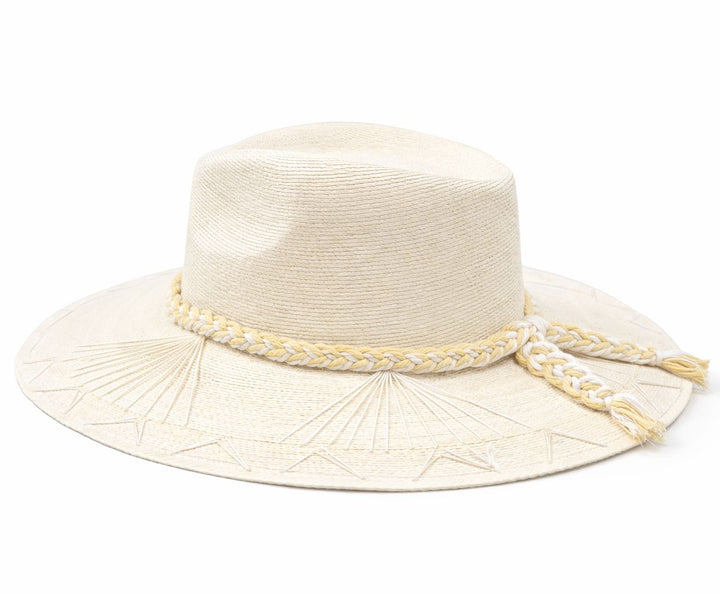 Natural Palm Hat - Mallorca Natural Sunhat The Goldie Hat Co 