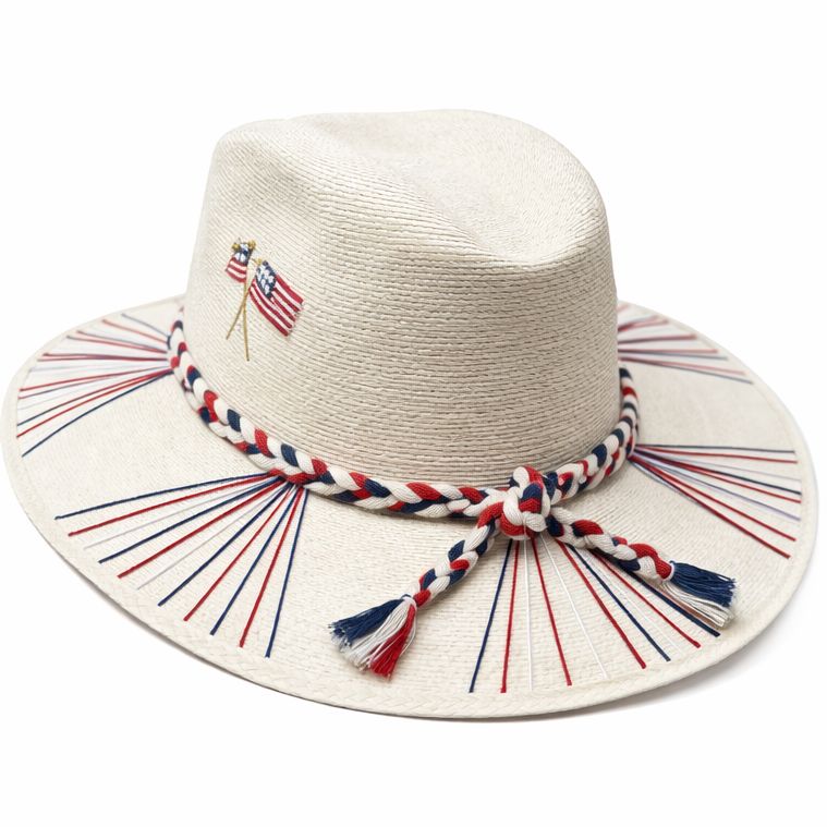Natural Palm Hat - USA Sunhat The Goldie Hat Co 