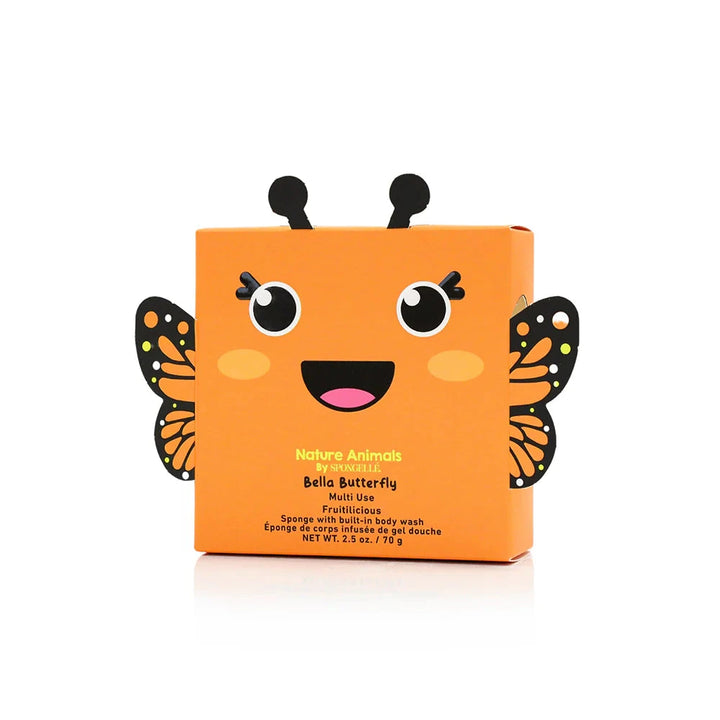 Nature Animal Bath Sponge - Bella Butterfly Bath Soap Spongelle 