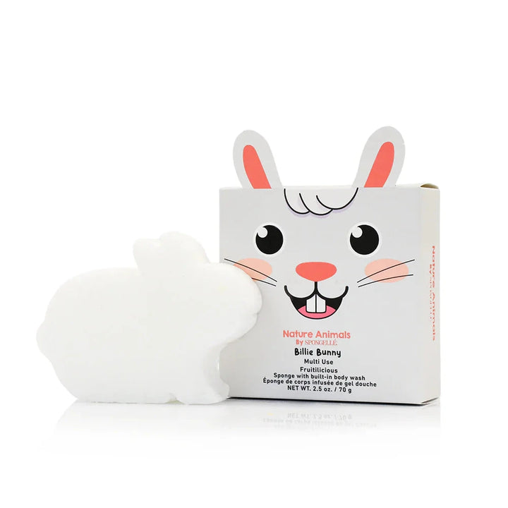 Nature Animal Bath Sponge - Billie Bunny Bath Soap Spongelle 