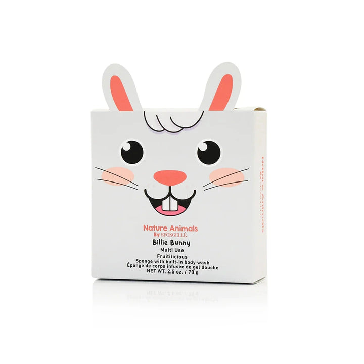 Nature Animal Bath Sponge - Billie Bunny Bath Soap Spongelle 