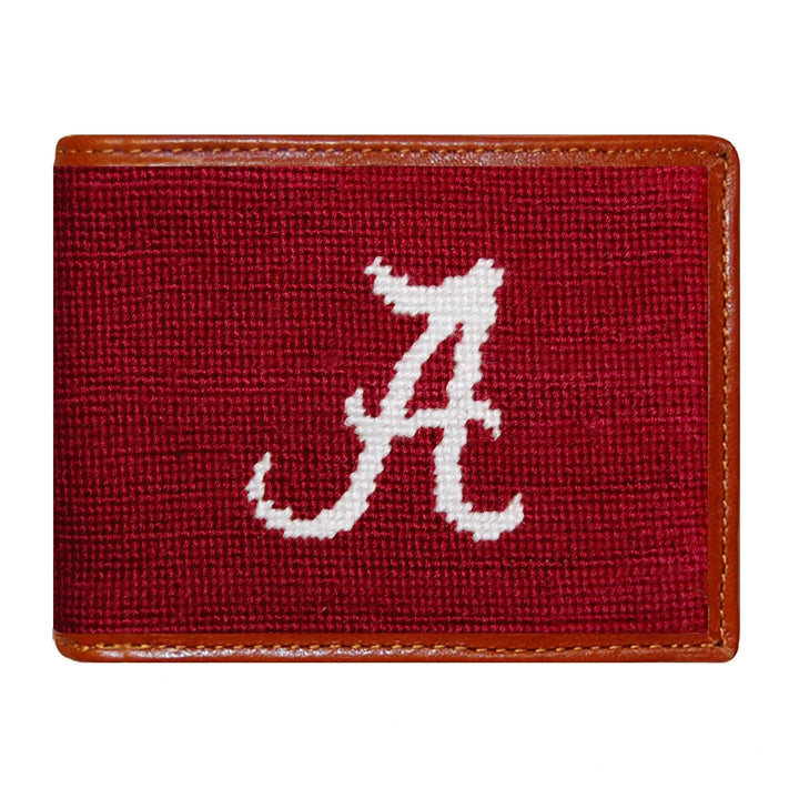 Needlepoint Bi-Fold Wallet Wallet Smathers & Branson Alabama 