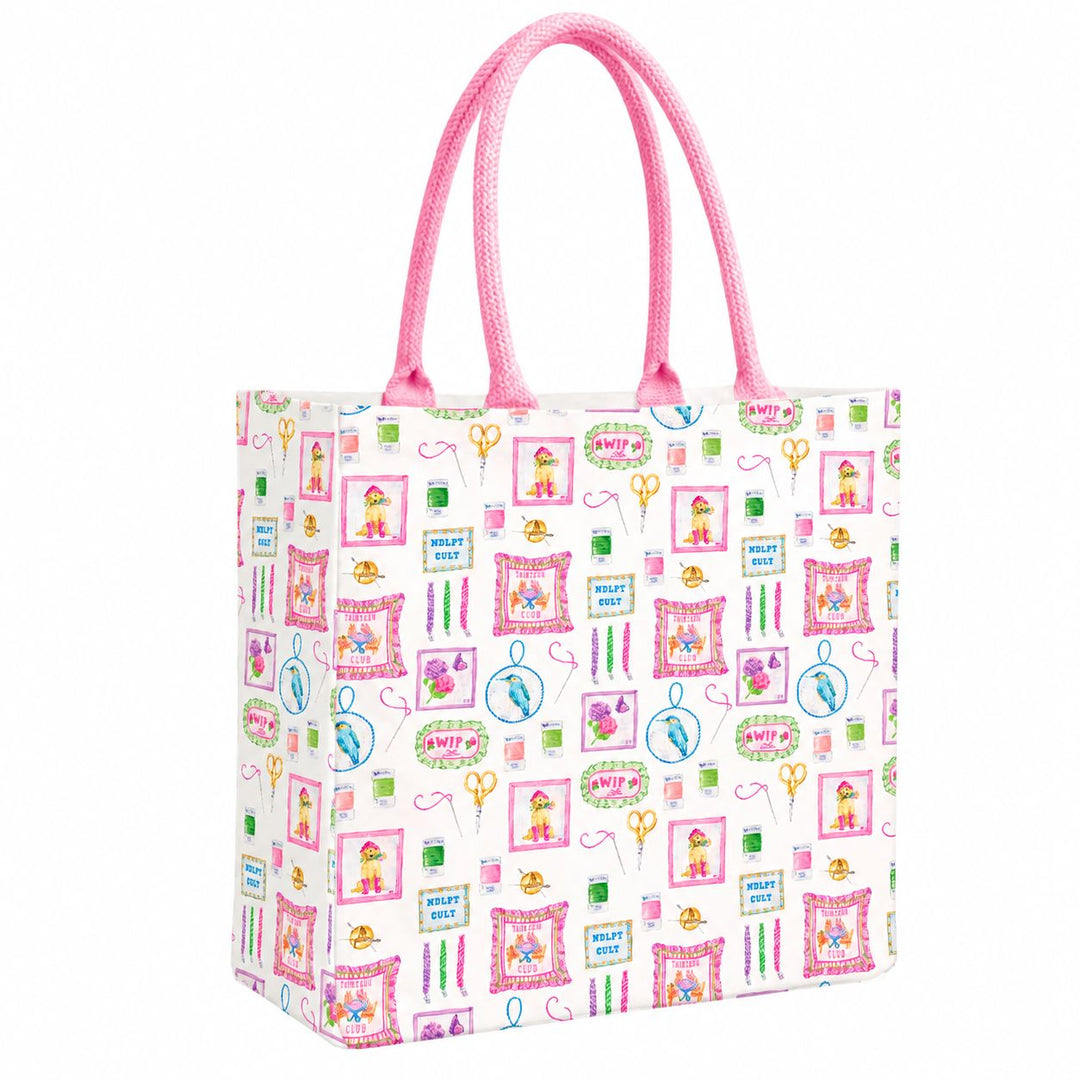 Needlepoint Tote Bag Tote Taylor Paladino 