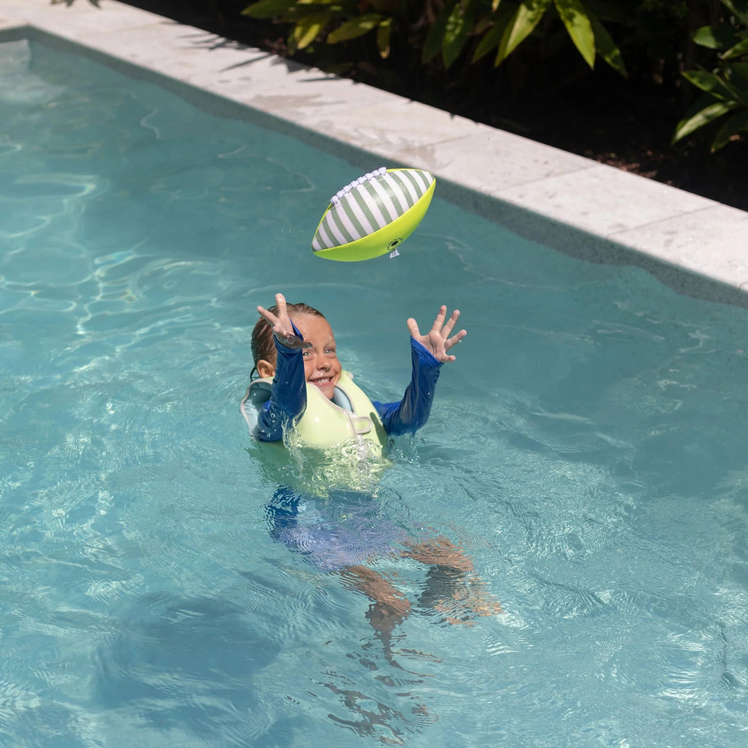 Neoprene Football - Tides Out Citrus Pool Toys Sunny Life 