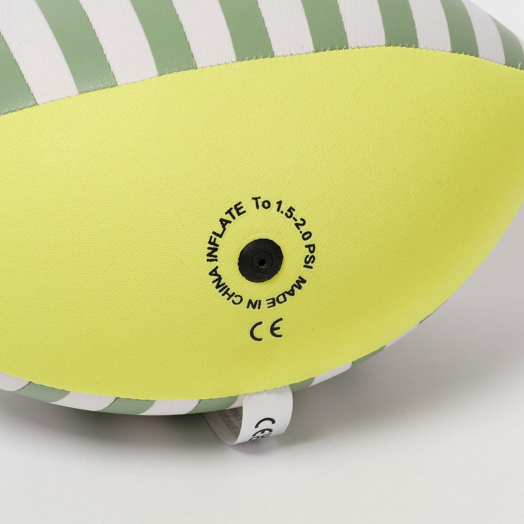 Neoprene Football - Tides Out Citrus Pool Toys Sunny Life 