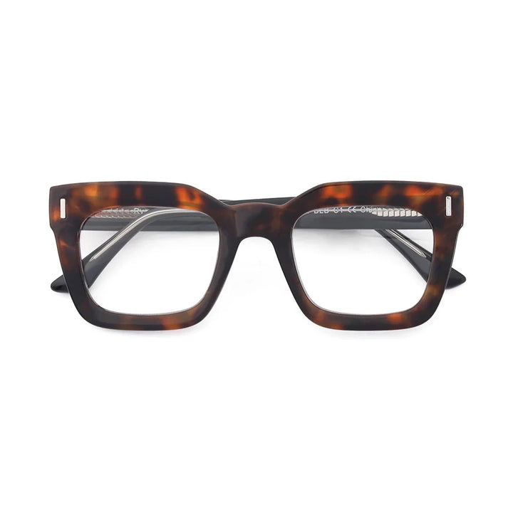 Ness Readers - Dark Tortoise and Black Reading Glasses Ryan Simkhai 