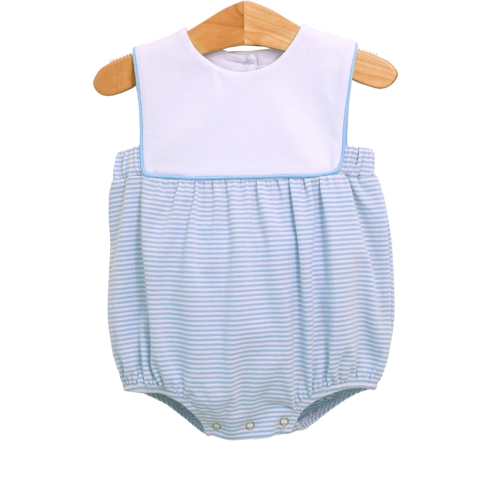 Noah Bubble - Light Blue Stripe Boy Bubble Trotter Street Kids 