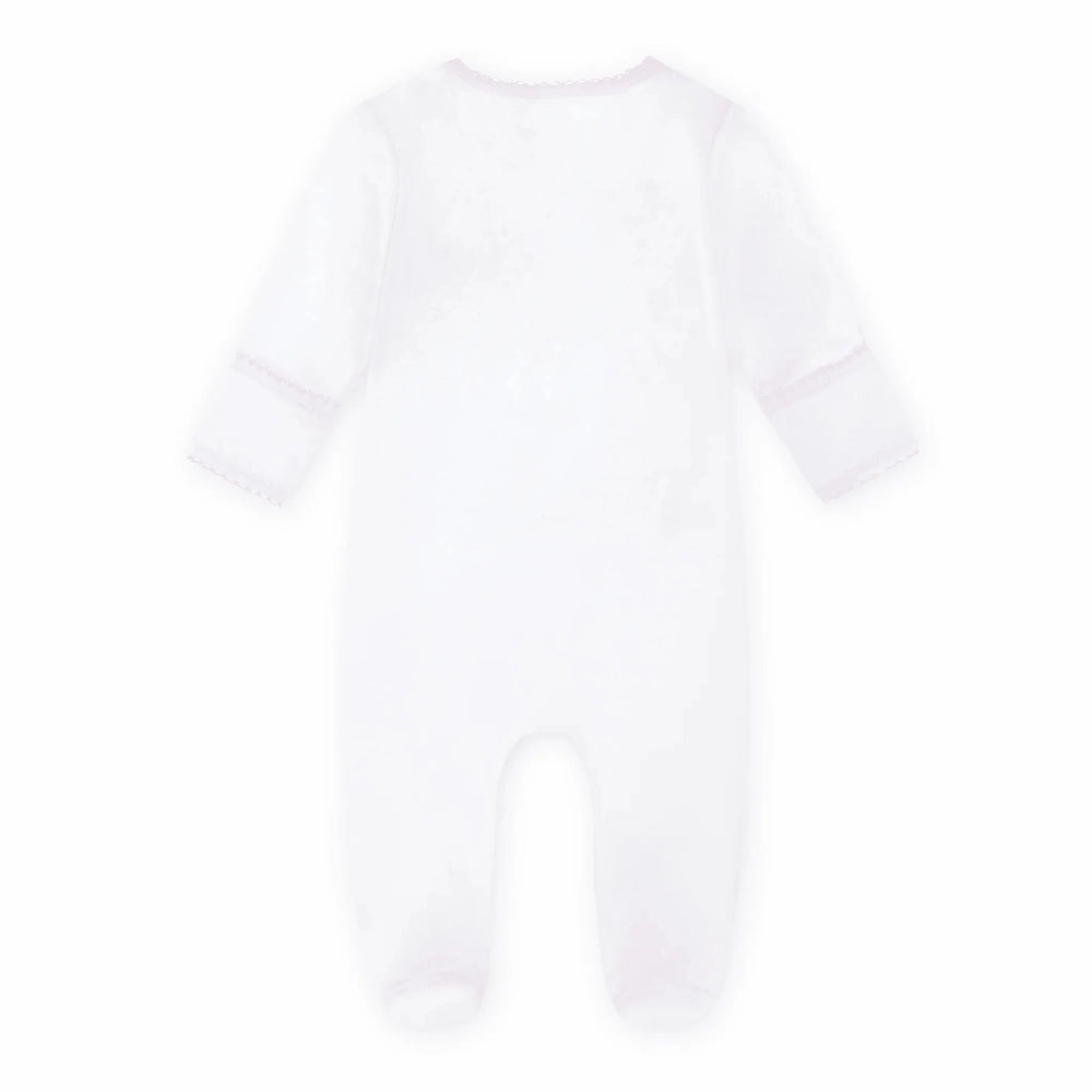 Noah's Ark Footie - Pink Girl Footie Magnolia Baby 