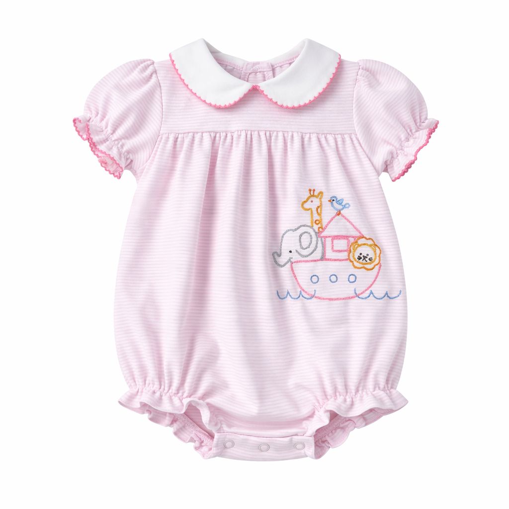 Noah's Ark Knit Girl Bubble Girl Bubble Petit Ami 