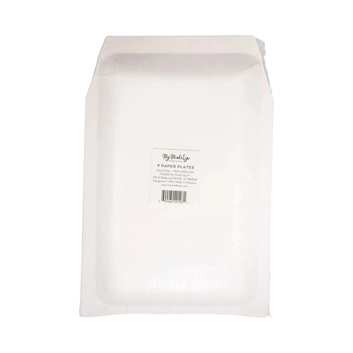 North Pole Plate Set Paper Products My Mind's Eye 