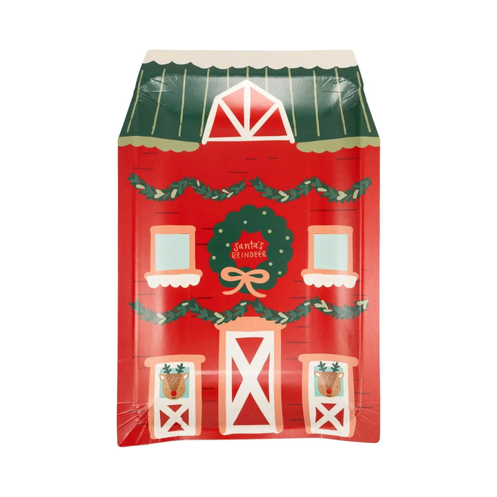 North Pole Plate Set Paper Products My Mind's Eye 