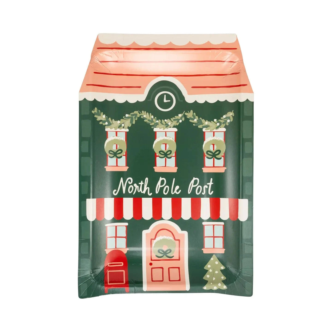 North Pole Plate Set Paper Products My Mind's Eye 