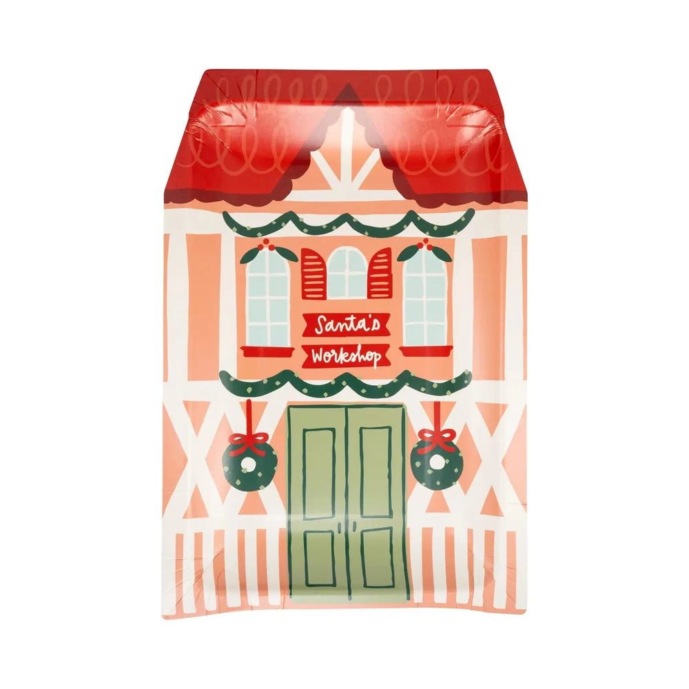 North Pole Plate Set Paper Products My Mind's Eye 