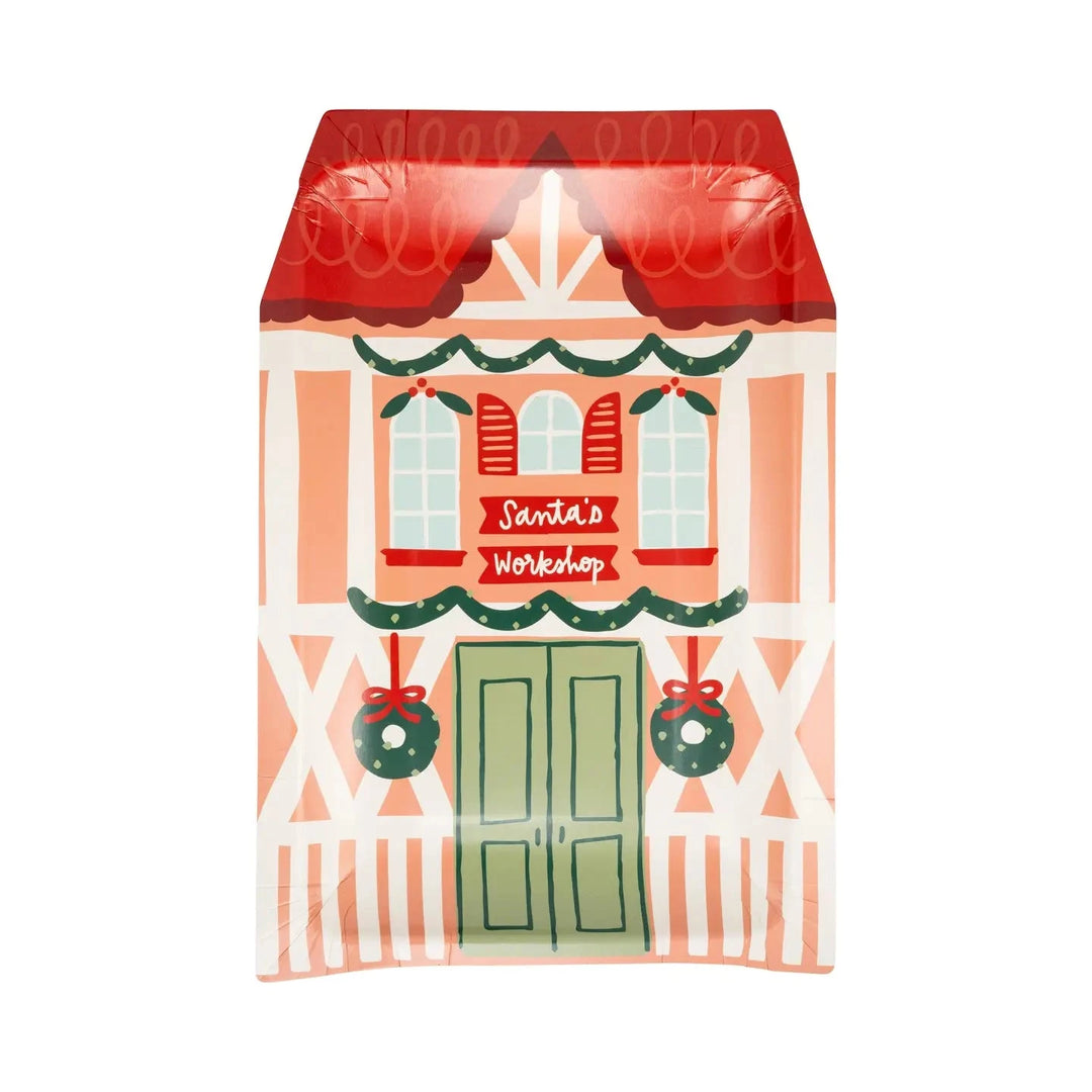 North Pole Plate Set Paper Products My Mind's Eye 