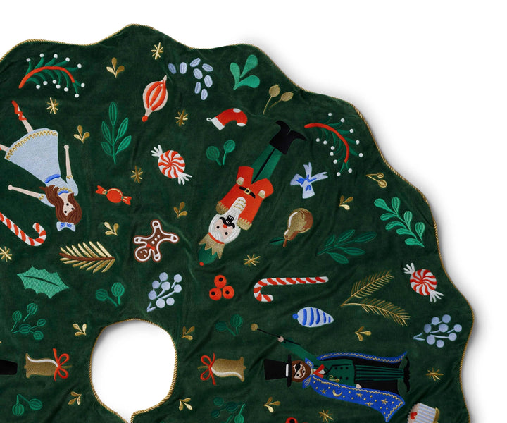 Nutcracker Tree Skirt Christmas Tree Skirts Rifle Paper Co 