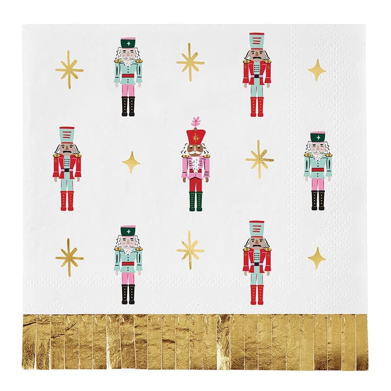 Nutcrackers Cocktail Napkins Cocktail Napkins Creative Brands - Slant 