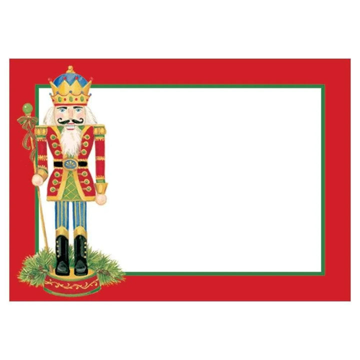 Nutcrackers Self-Adhesive Gift Tag Labels Gift Tags & Labels Caspari 