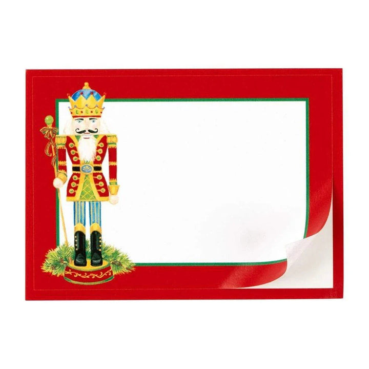 Nutcrackers Self-Adhesive Gift Tag Labels Gift Tags & Labels Caspari 