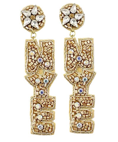 NYE Drop Earrings Womens Earrings Golden Stella Gold 