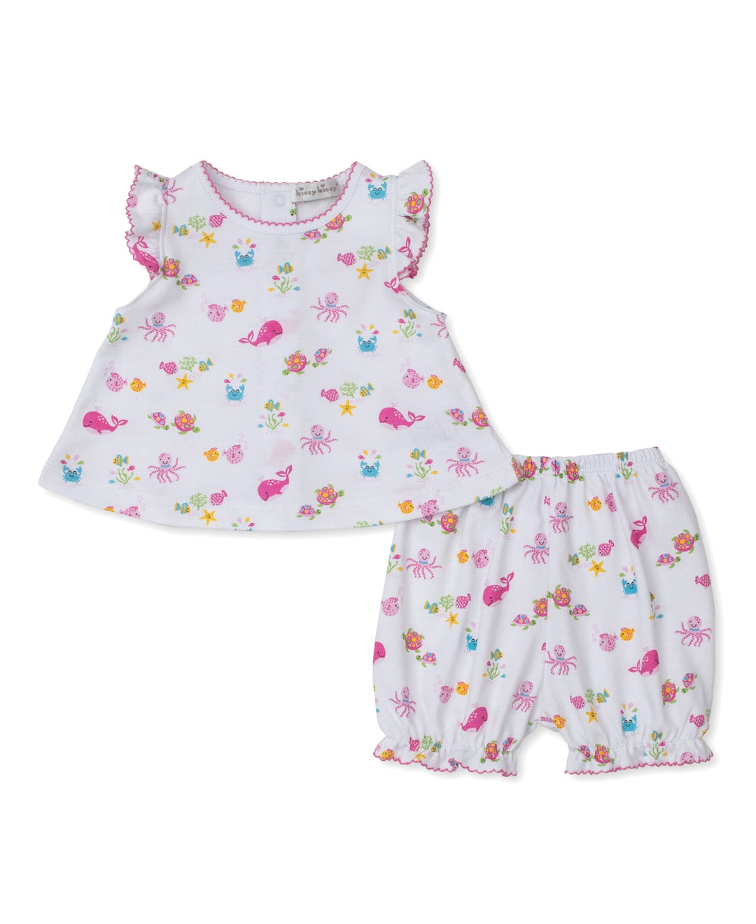 Ocean Antics Sunsuit Set Girl Bloomer Set Kissy Kissy 