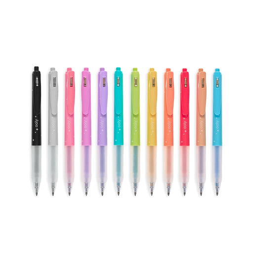 Oh My Glitter! Gel Pens - Set of 12 Coloring Supplies Ooly 
