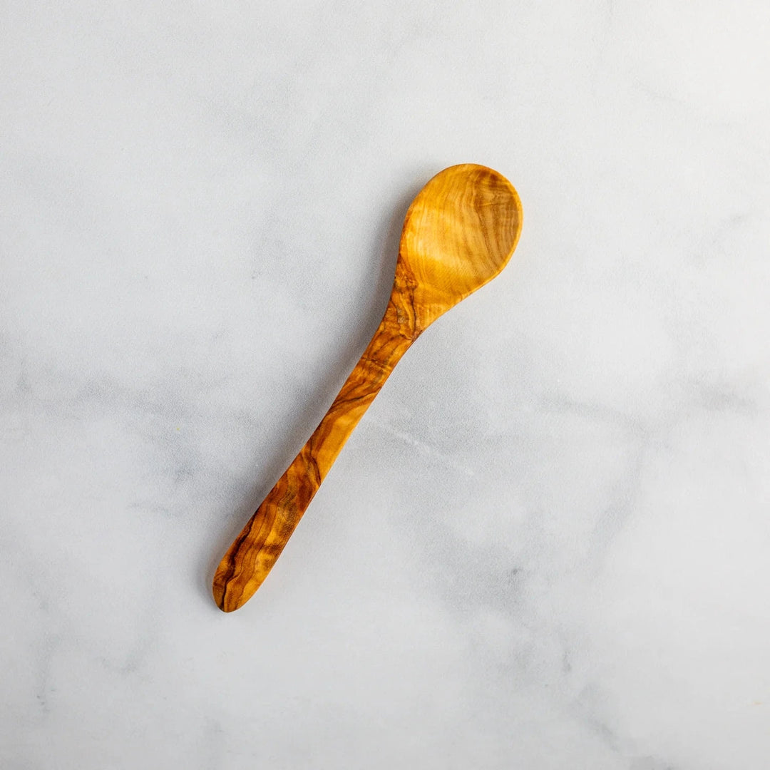 Olive Wood Appetizer Serving Spoon spoon Bella Cucina 