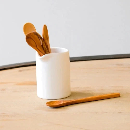 Olive Wood Appetizer Serving Spoon spoon Bella Cucina 