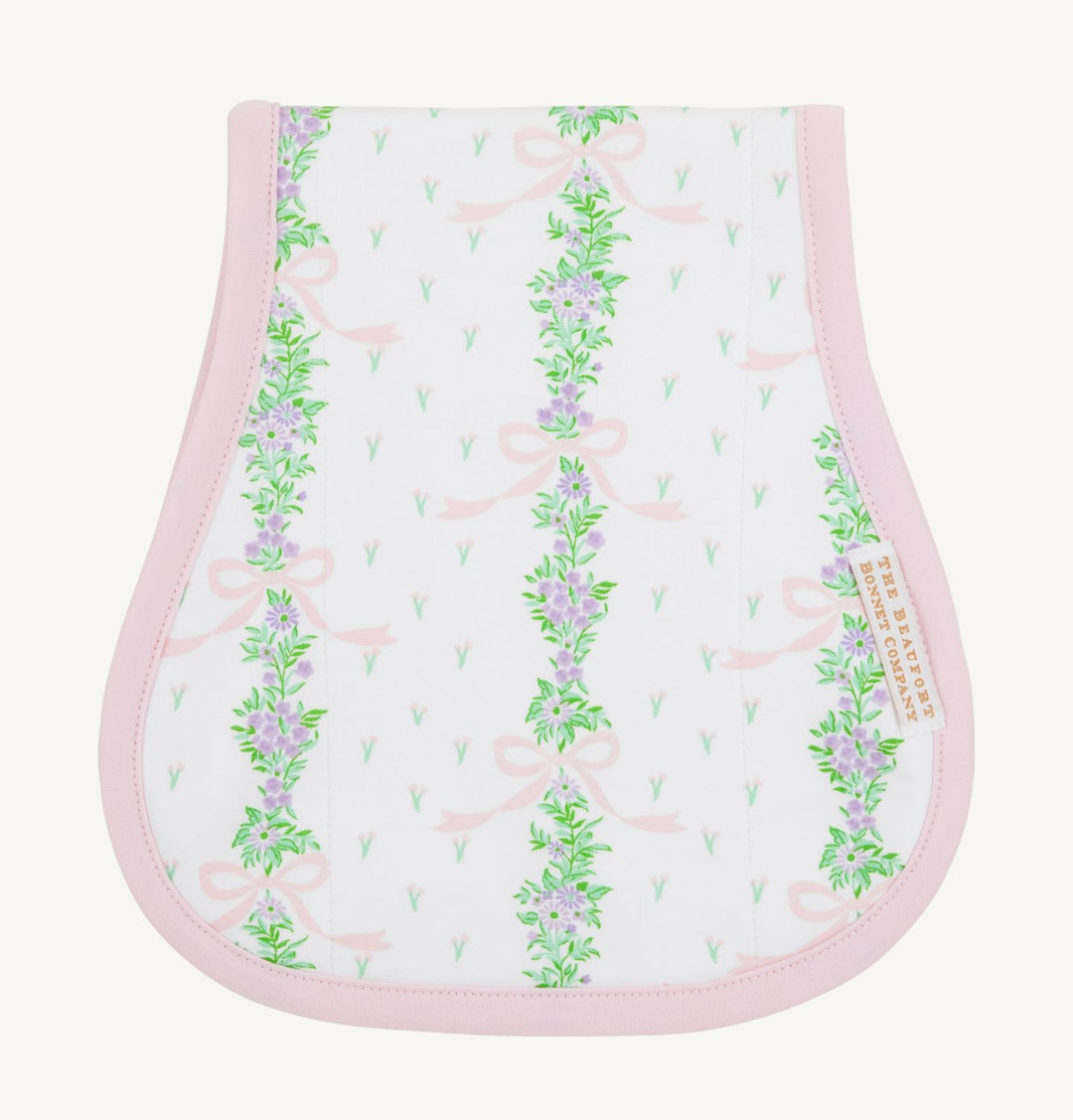 Oopsie Daisy Burp Cloth - Fincastle Floral Burp Cloths Beaufort Bonnet 