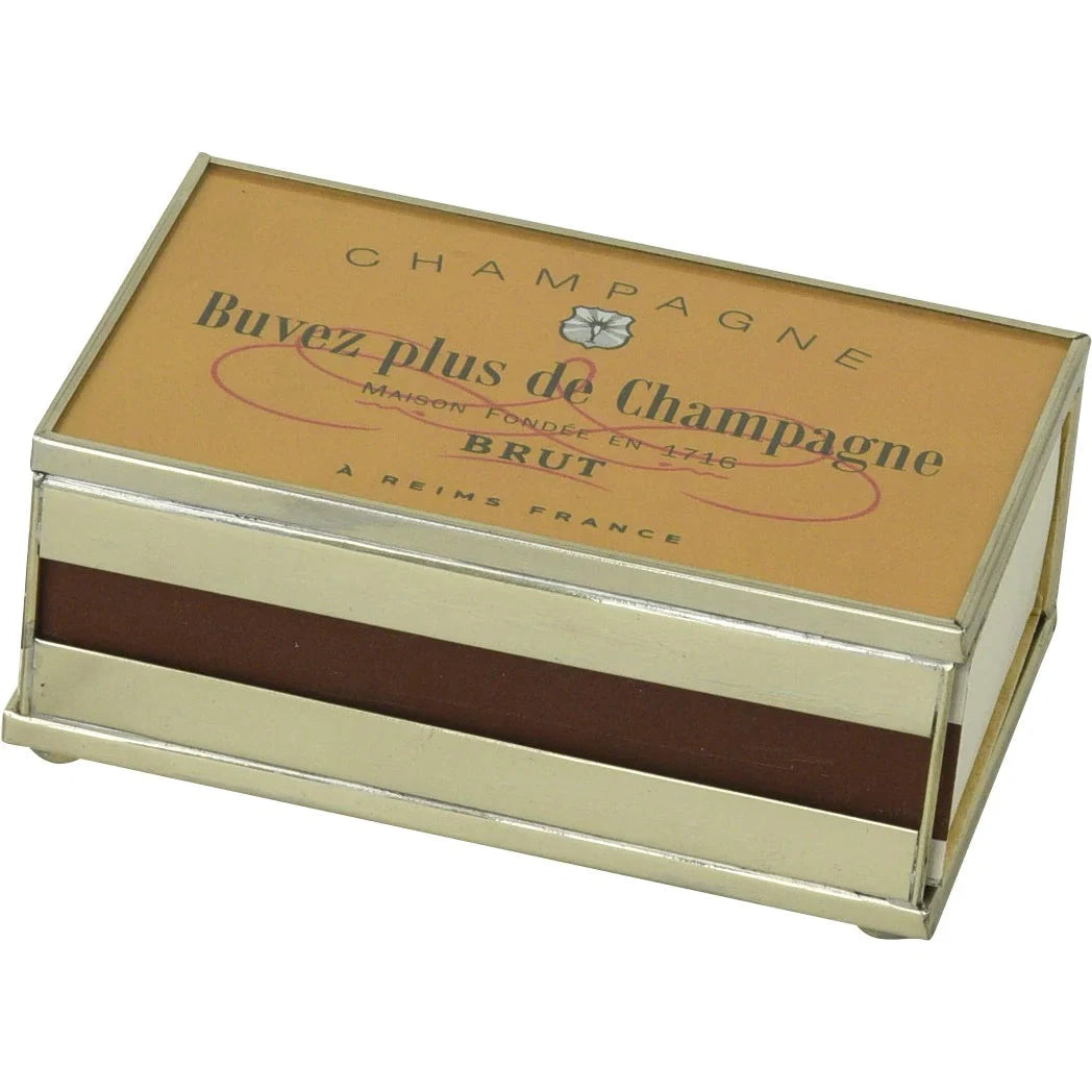 Orange Brut Matchbox Cover Matches JM Piers 