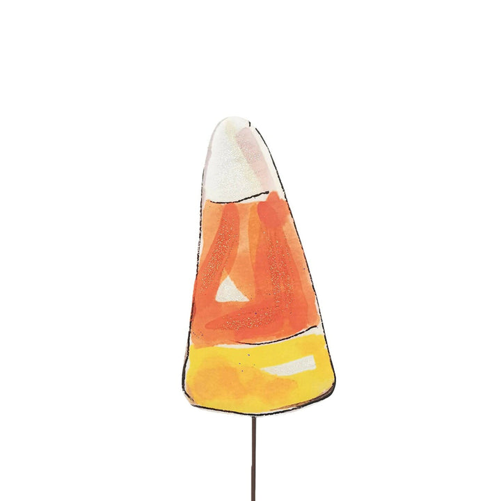 Orange Candy Corn Fall Decor Round Top Collection Large 