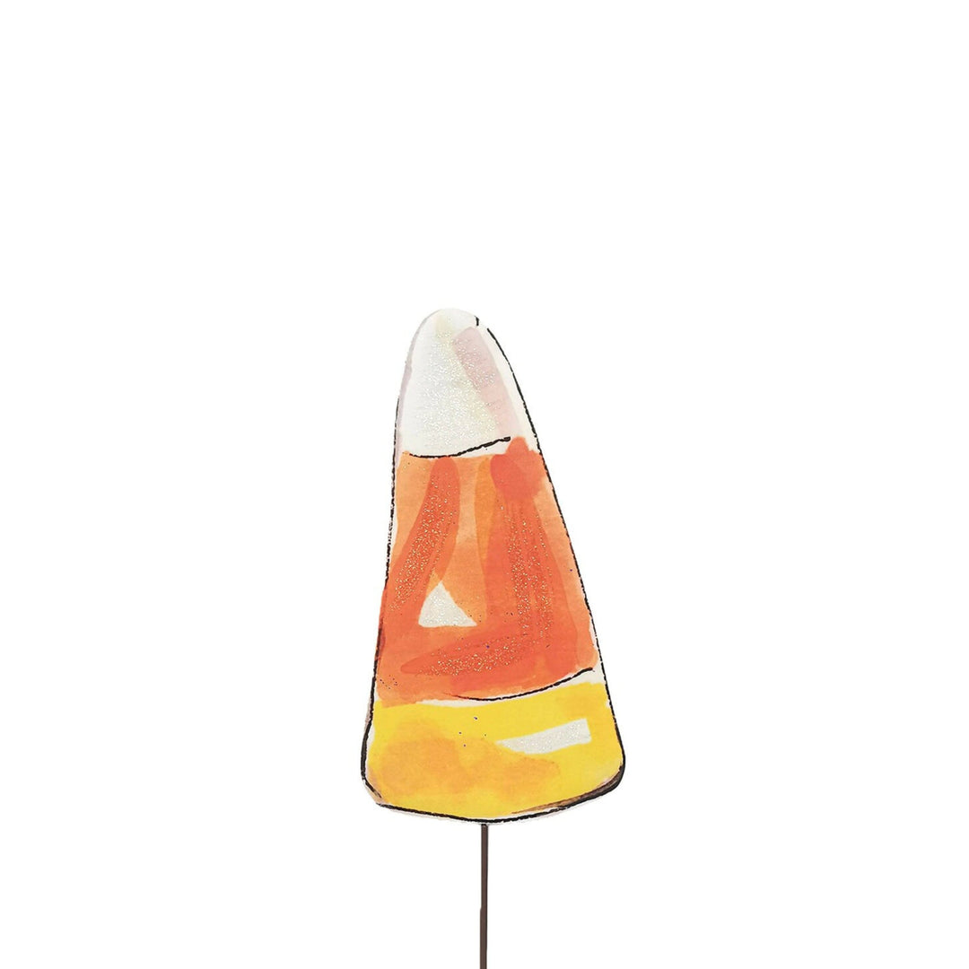 Orange Candy Corn Fall Decor Round Top Collection Small 