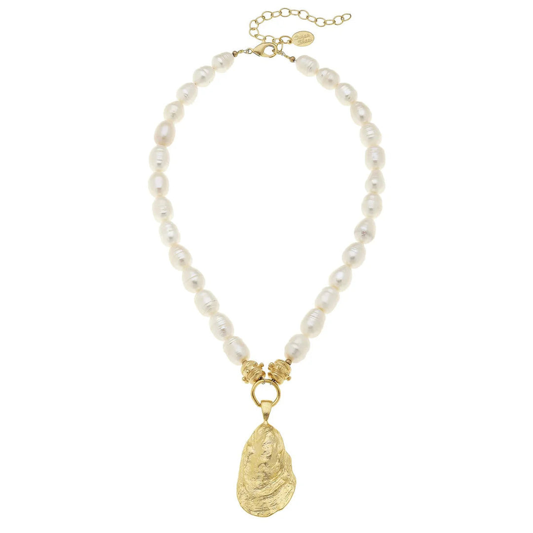 Oyster Pearl Necklace Womens Necklace Susan Shaw 
